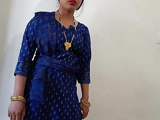 Hot indian desi village gal was painfull sex on dogy style in clear Hindi audio